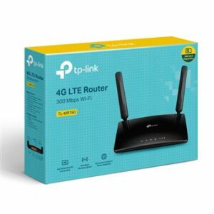 TP-Link TL-MR150 4G LTE Wifi N 300 Mbps Router Black